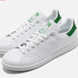 Stan Smith Adidas Classic White and Green Sneakers